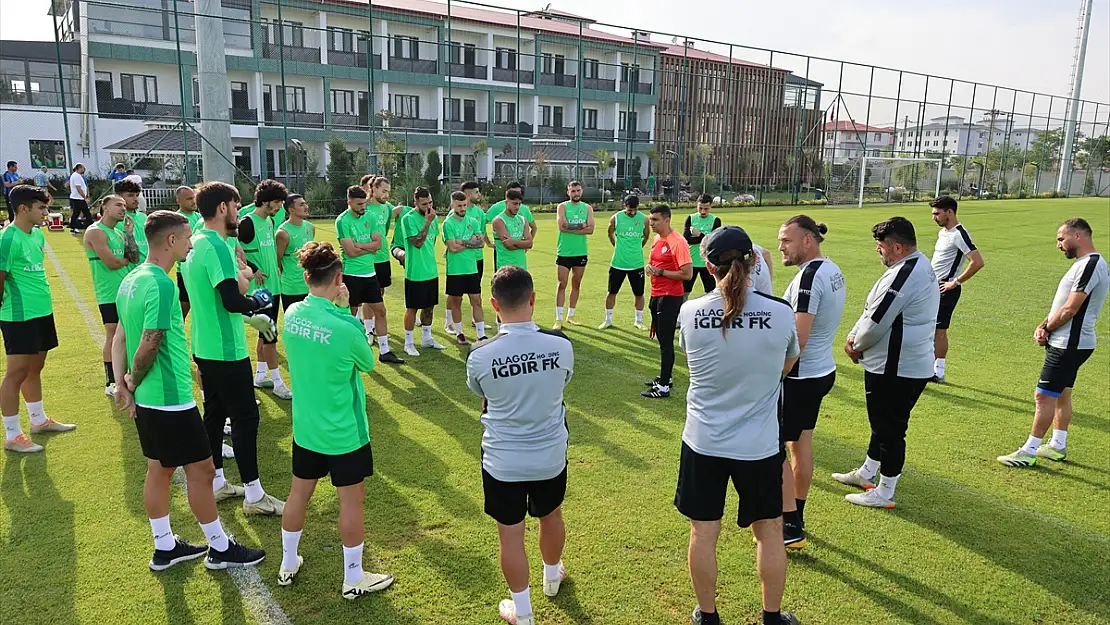 Iğdır FK'nin Trendyol 1. Lig'deki hedefleri büyük