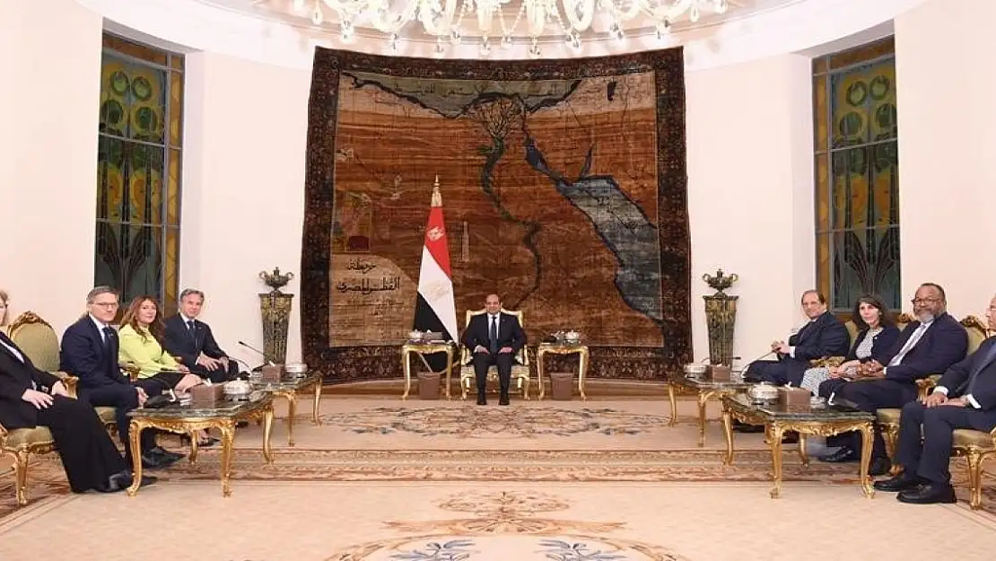 ABD Dışişleri Bakanı Blinken ile Sisi bir araya geldi