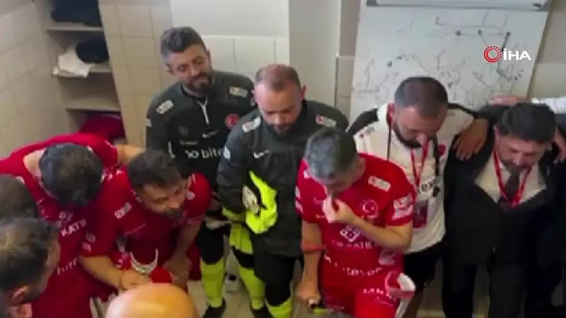 Ampute Milli Takımı, İsrail maçına 'Filistinliler için' de çıktı