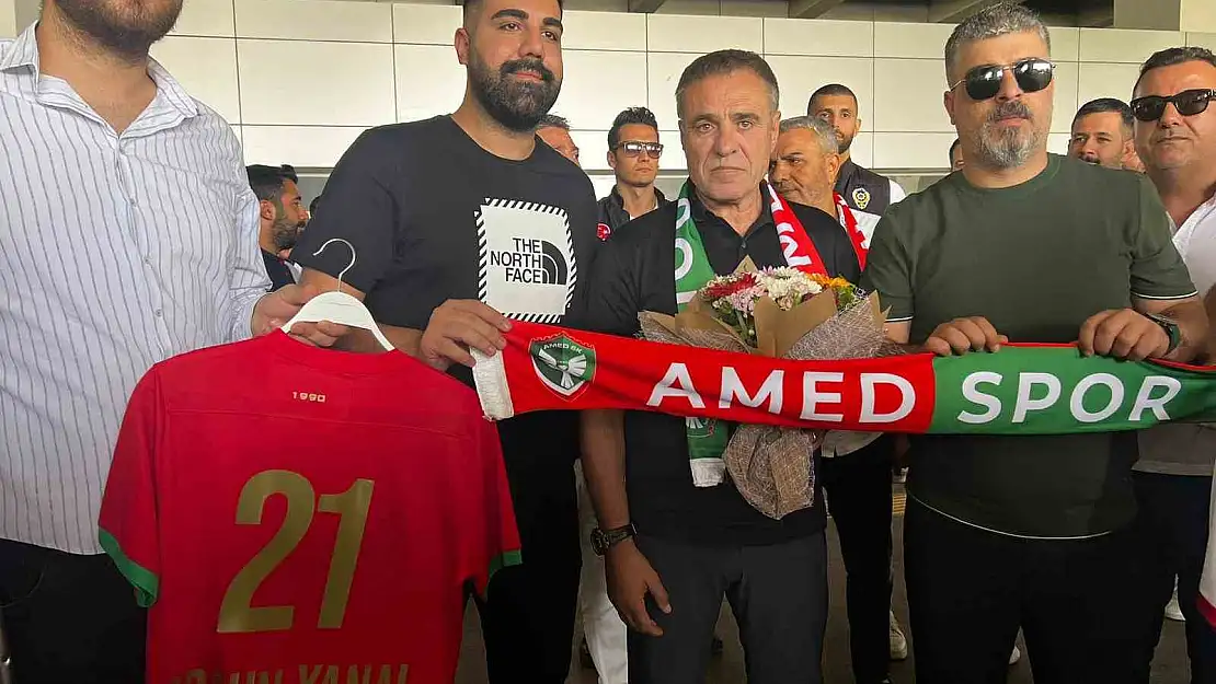 Amedspor'un yeni teknik direktörü Ersun Yanal, Diyarbakır'da