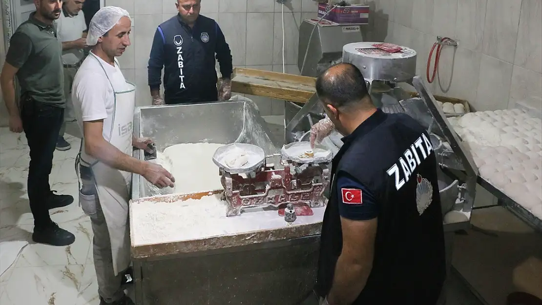 Bitlis'te ekmek fırınları denetlendi