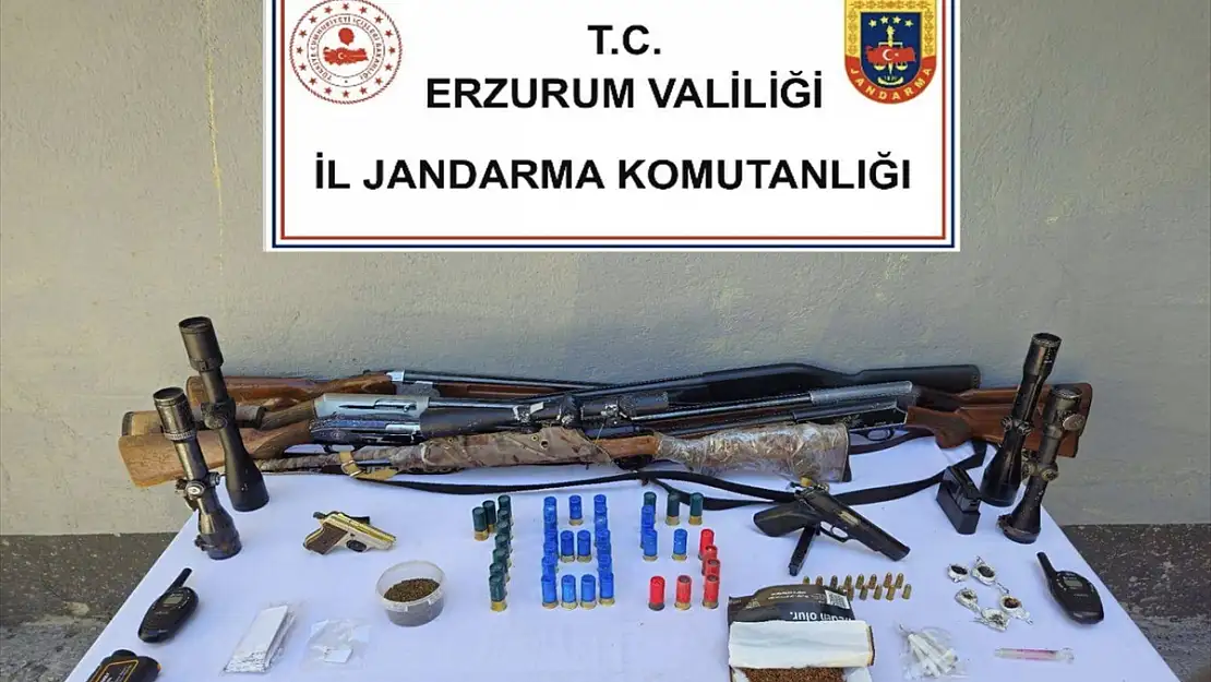 Erzurum uyuşturucu operasyonu