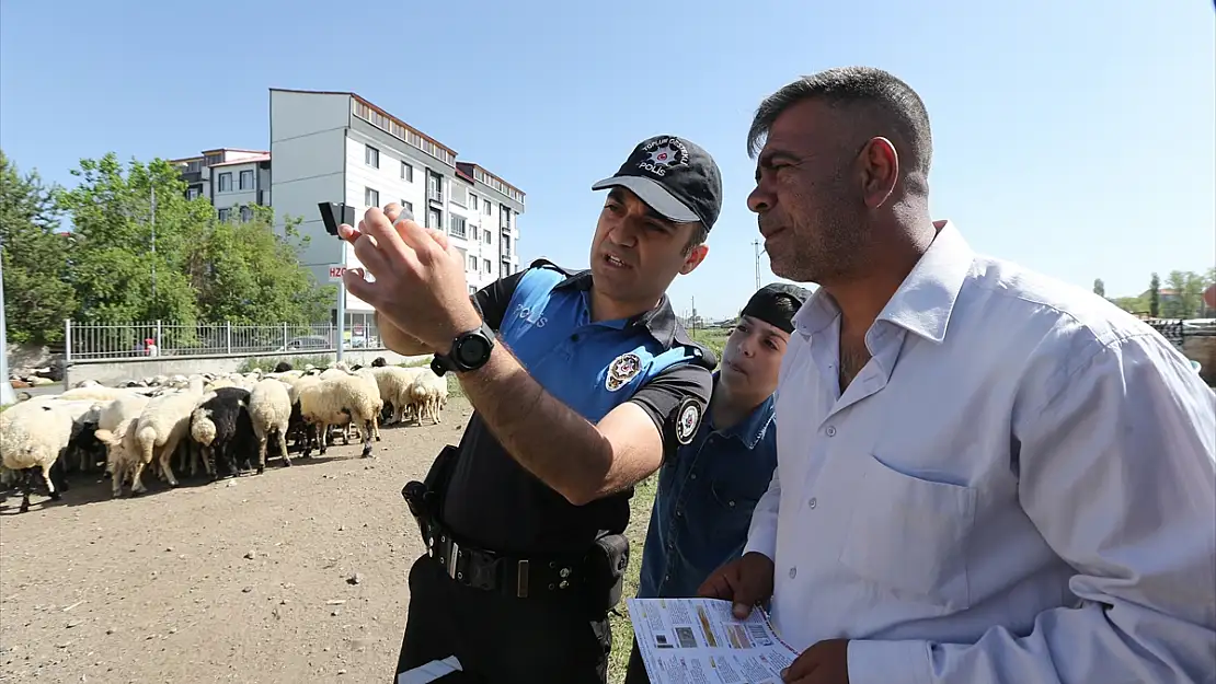 Kars polisi, hayvan pazarlarındaki satıcıları sahte paraya karşı uyarıyor