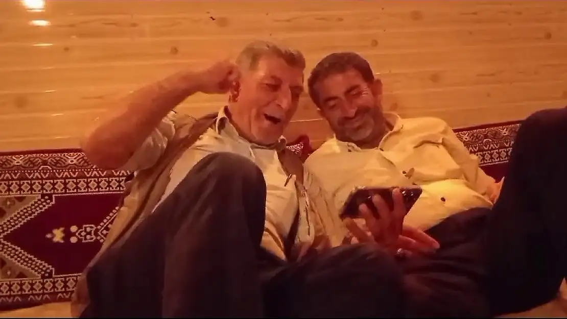 Erzurum'un yaylasında milli maç keyfi