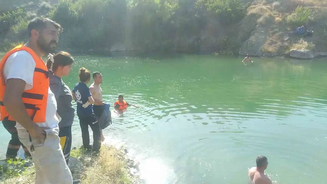 Baraja giren 13 yaşındaki çocuk boğuldu