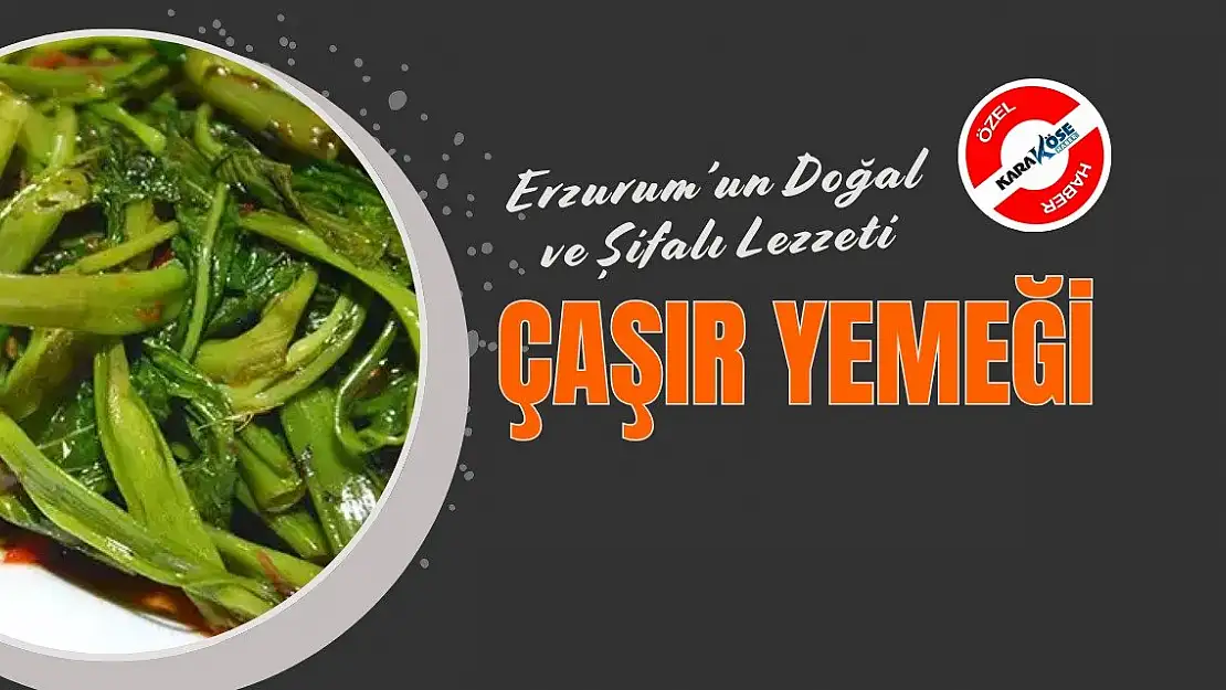 Erzurum'un Doğal ve Şifalı Lezzeti: Çaşır Yemeği