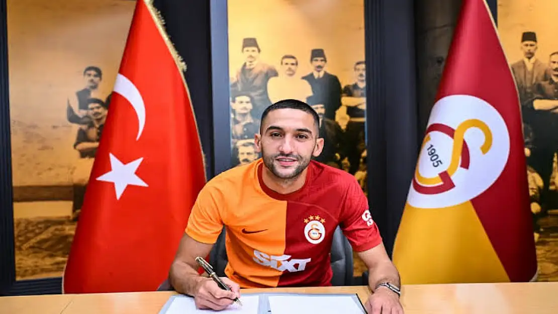 Galatasaray, Hakim Ziyech ile sözleşme imzaladı