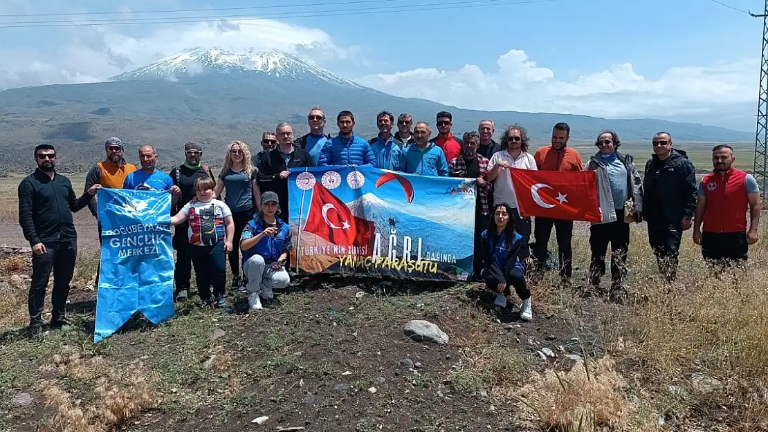 Ağrı'dan Guinness Rekorlarına Uzanacak Paraşüt Atlayışı