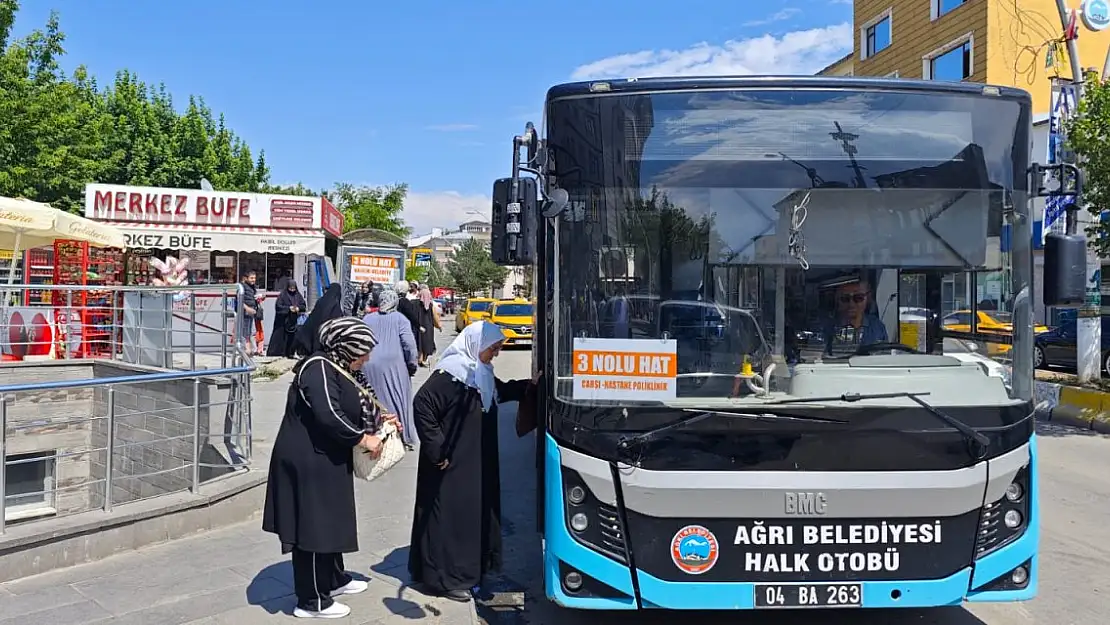 Ağrı'ya yeni dolmuş güzargahı