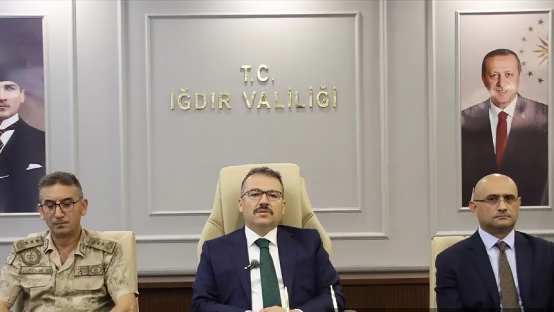 Iğdır Valisi Turan, haziran ayı asayiş bilançosunu açıkladı