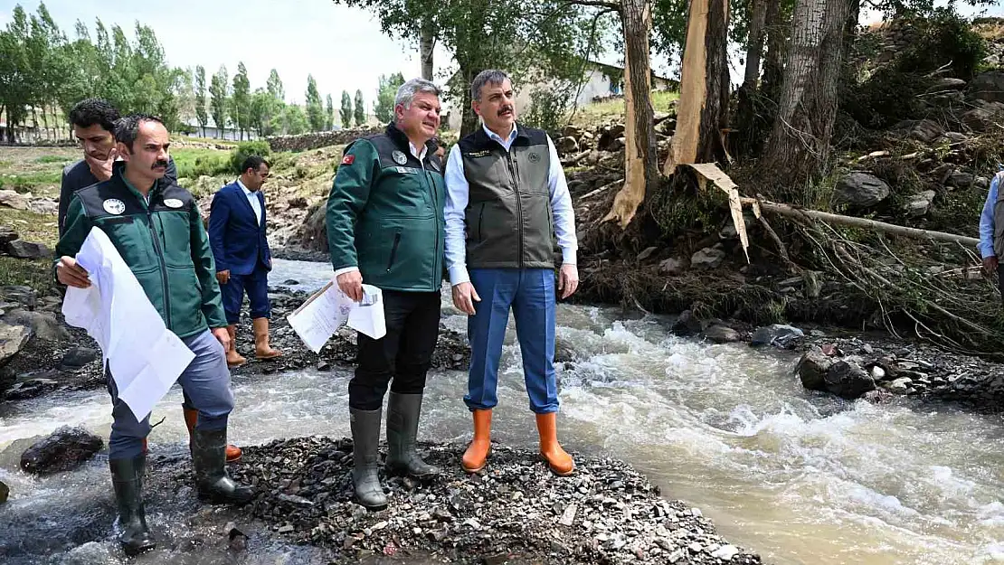 Erzurum Valisi Çiftçi: 'Selin yaraları sarılacak'
