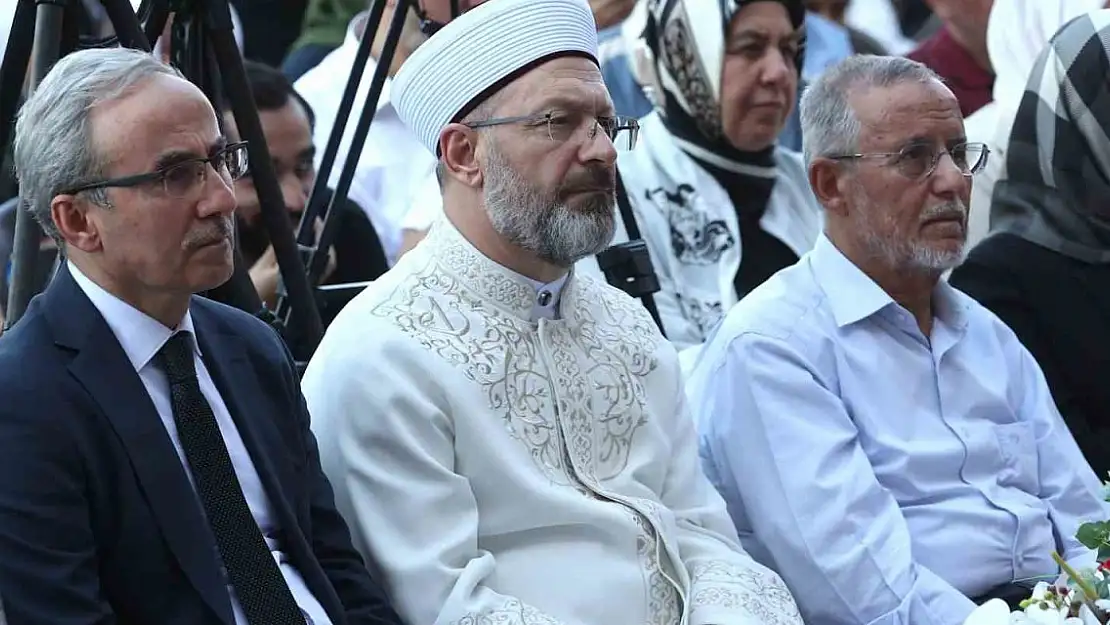 Diyanet İşleri Başkanı Erbaş: 'Kur'an kurslarımıza devam eden çocuklarımızın sayısı 2 milyonu aştı'