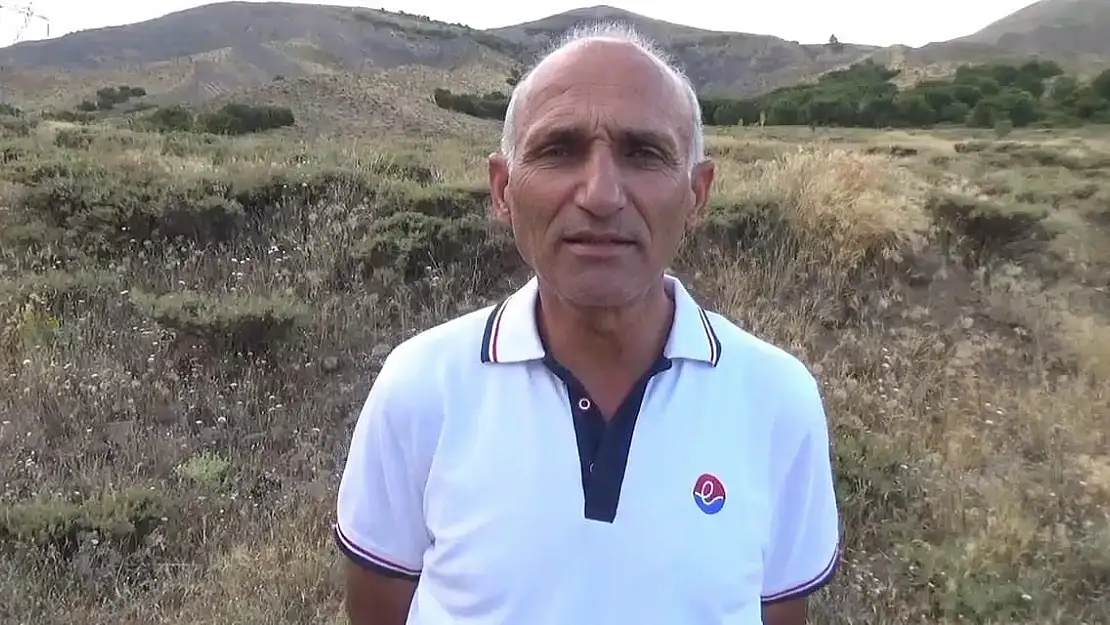 30 yıl sonra köyüne dönerek ekim yaptı, ektiklerini dolu ve sağanak vurdu