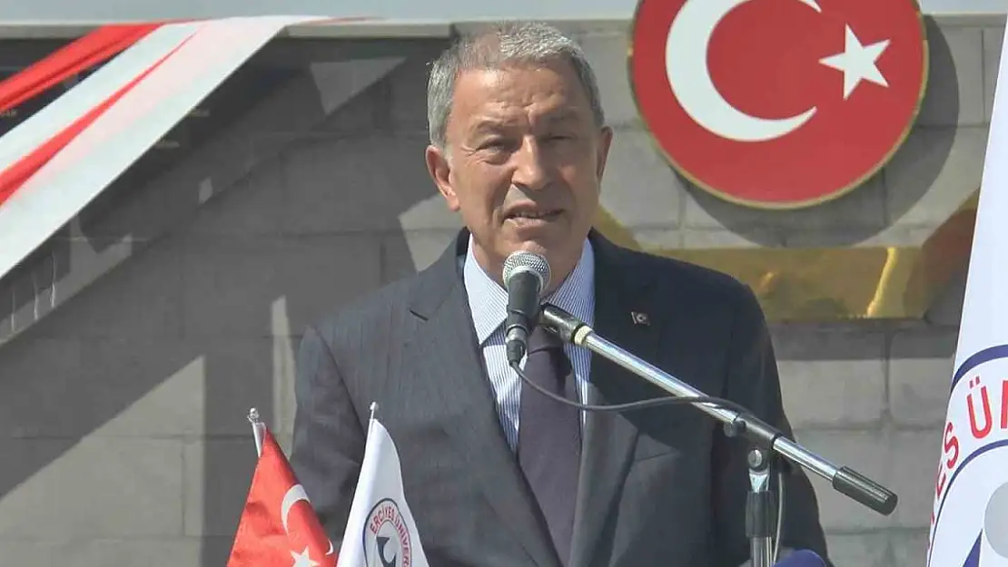 Hulusi Akar: 'Kayseri'de Suriyeliler vasıtasıyla bir fitne fesat tezgahlanmaya çalışıldı'