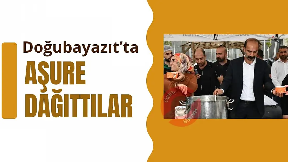 Doğubayazıt'ta Aşure dağıttılar
