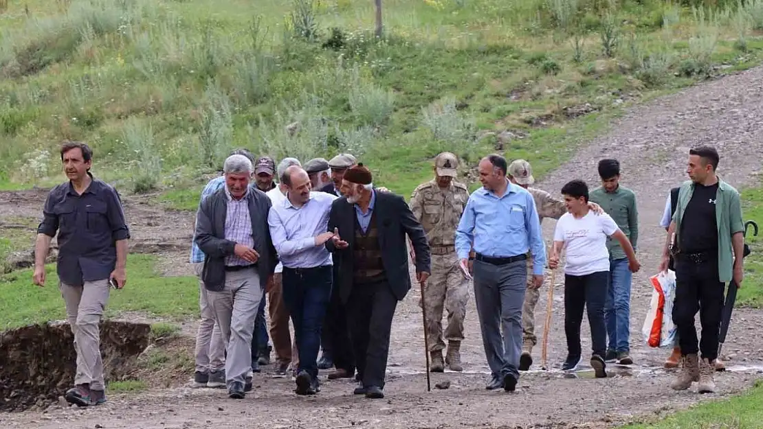 Erzurum'da sel felaketinin yaraları sarılıyor