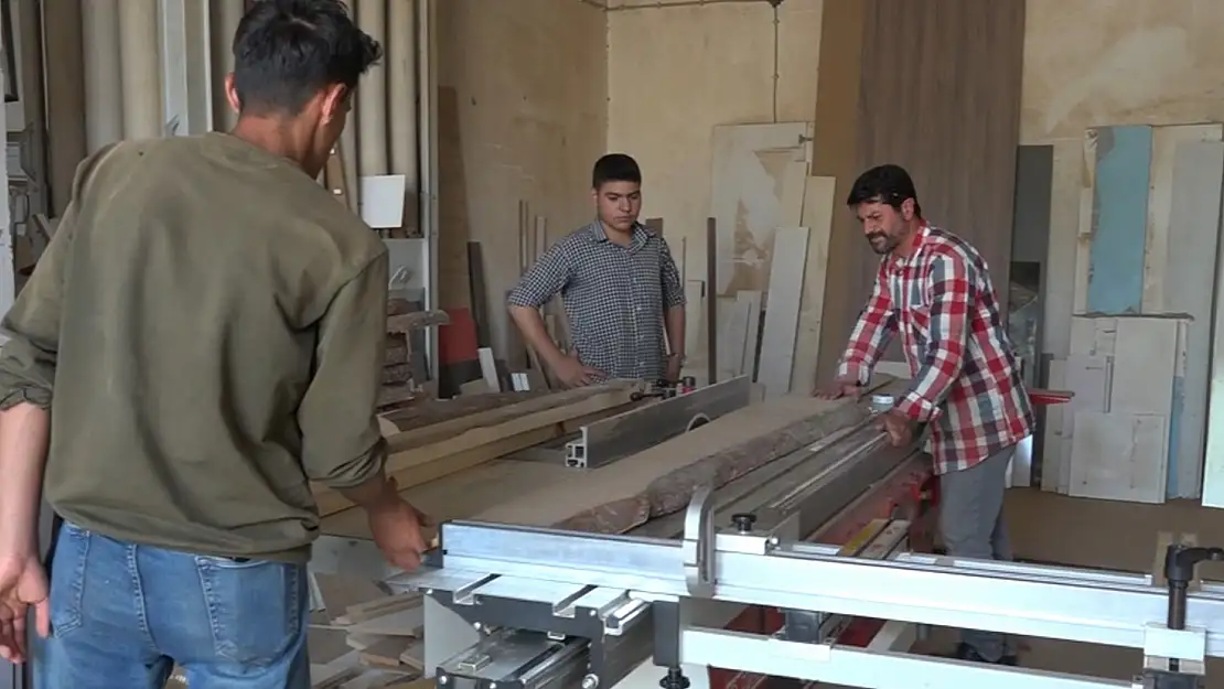 Van'da marangoz ustaları çırak bulamıyor