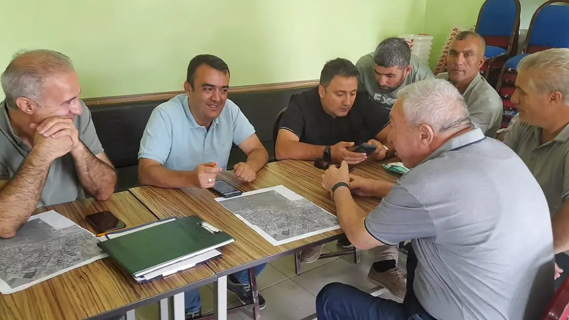 Ağrı Tarım hasar tespit için köylerde