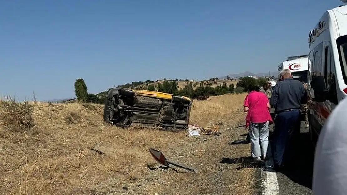 Diyarbakır'da feci kaza: 1 ölü 5 yaralı