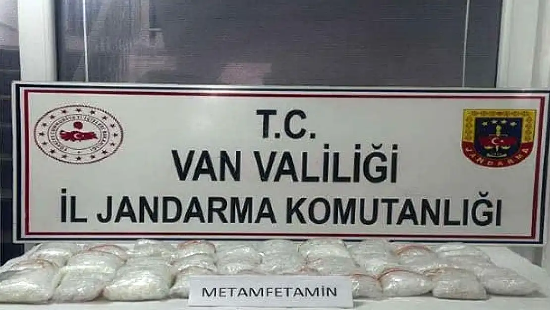 Van'da kilolarca uyuşturucu ele geçirildi