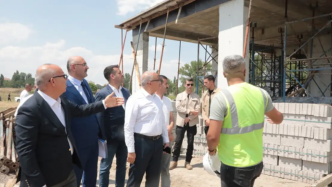 Ağrı Emniyet Müdürlüğü yeni hizmet binası yükseliyor