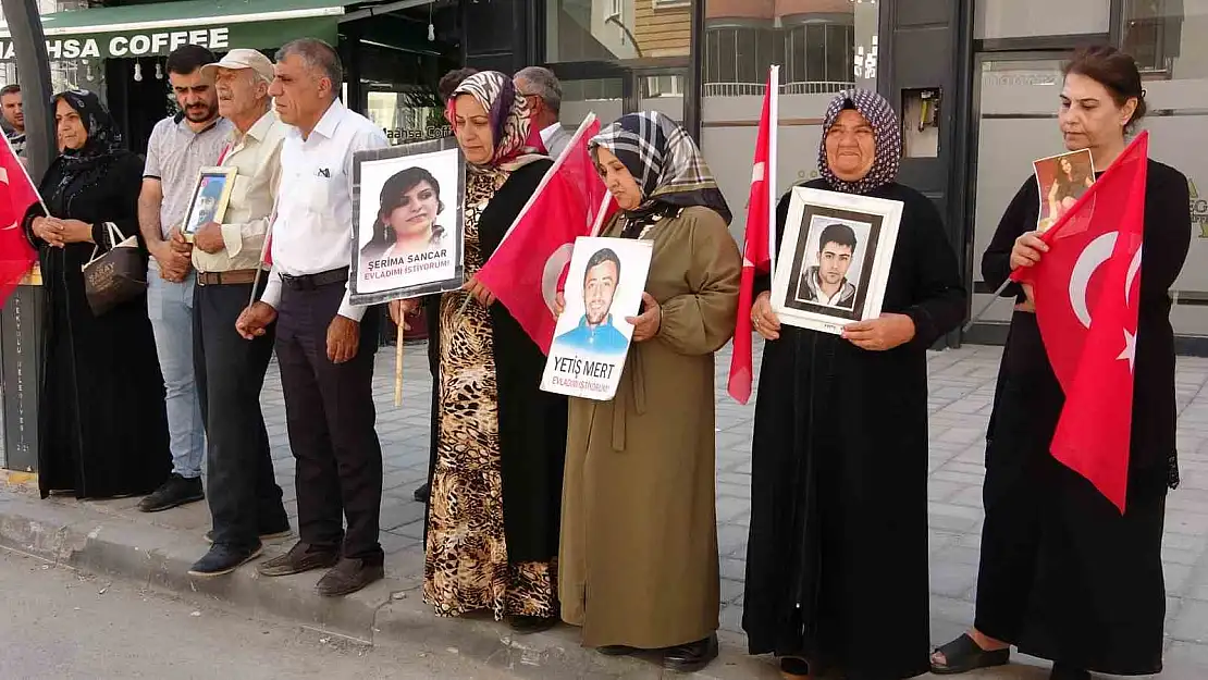Van'da evlat nöbetindeki aileler çocuklarını bekliyor
