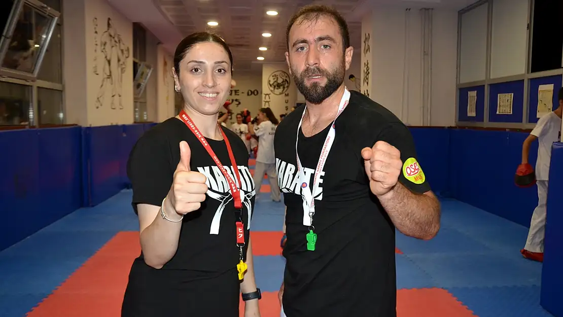Muş'ta antrenör çift, geleceğin şampiyonlarını yetiştiriyor