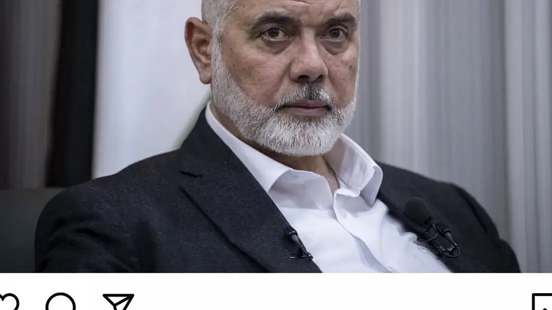 Cumhurbaşkanlığı İletişim Başkanı Altun'dan İsmail Heniyye paylaşımı