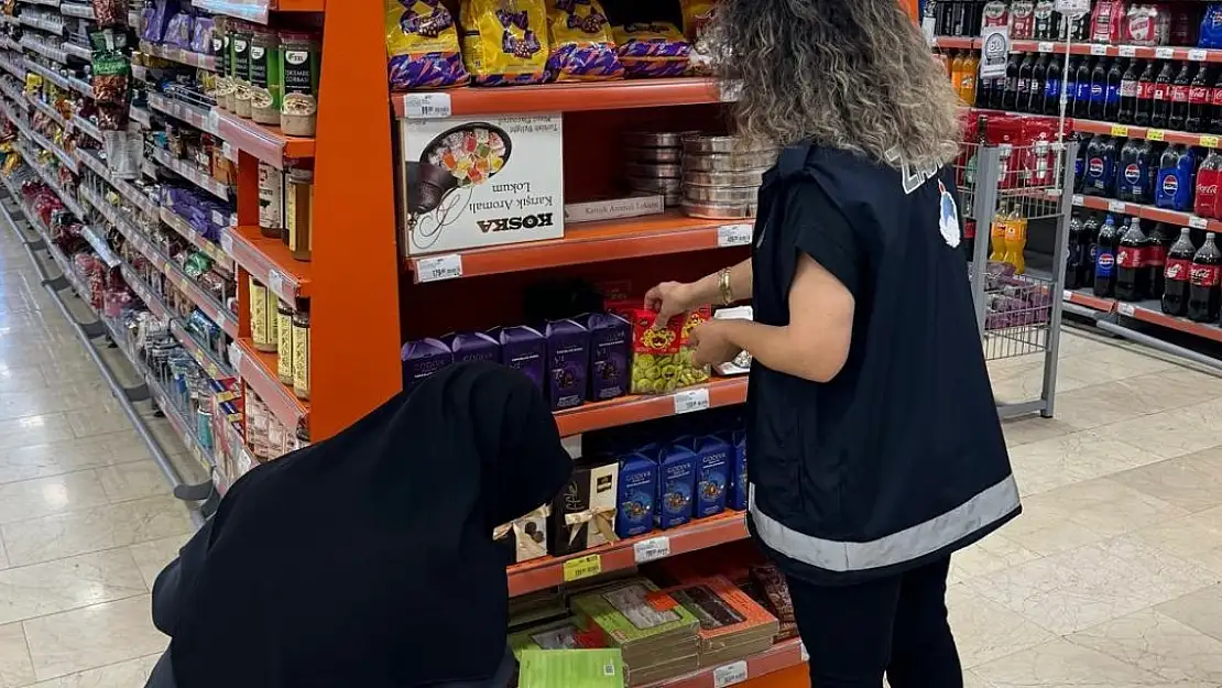 Ağrı'da market denetimi