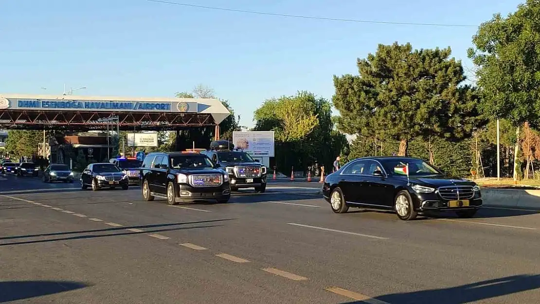 Filistin Devlet Başkanı Mahmud Abbas Ankara'ya geldi