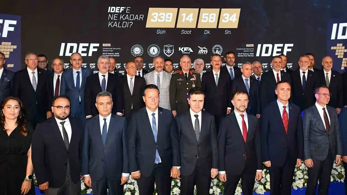 IDEF 2025 Tanıtım Programı İstanbul Fuar Merkezi'nde düzenlendi