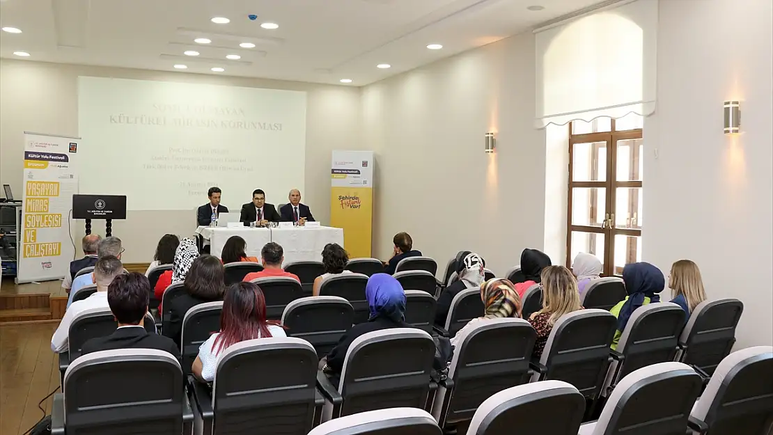 Erzurum'da 'Yaşayan Miras Söyleşisi ve Çalıştayı'
