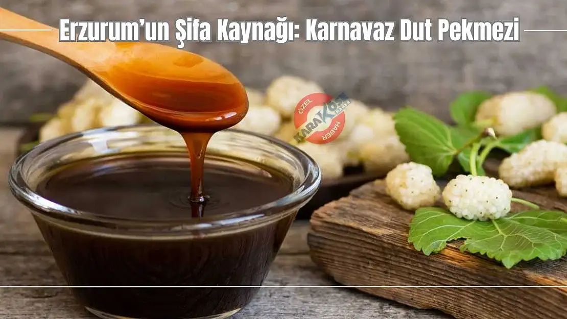 Erzurum'un Şifa Kaynağı: Karnavaz Dut Pekmezi