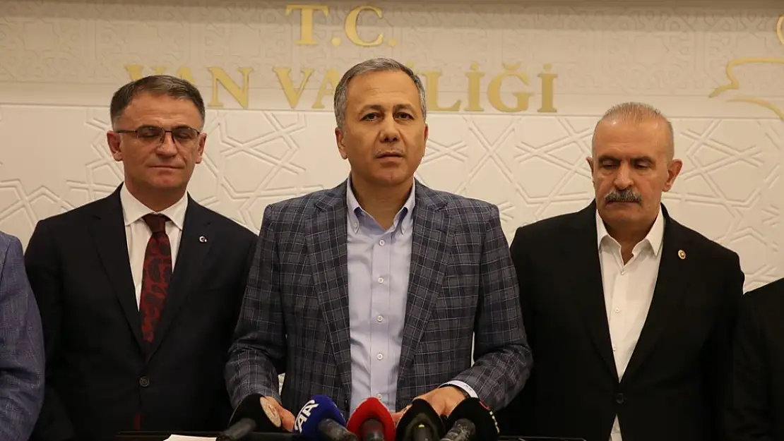 İçişleri Bakanı Yerlikaya Van'da