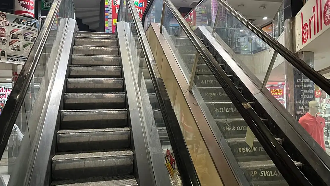Ağrı'nın ilk ve tek yürüyen merdiveni