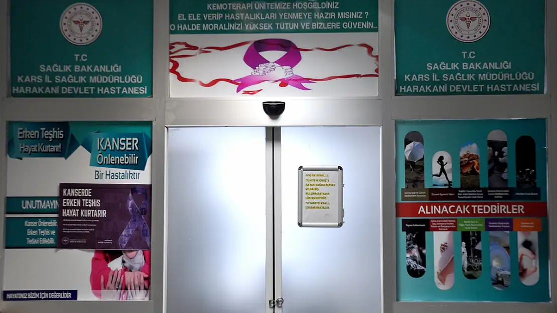 Kars'ta onkoloji kliniği açıldı