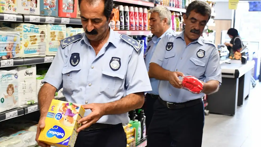 Patnos'ta zabıta ekiplerinden gıda denetimi