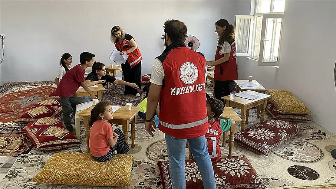 Diyarbakır'da Narin'in kaybolduğu mahalledeki çocuklara psikososyal destek