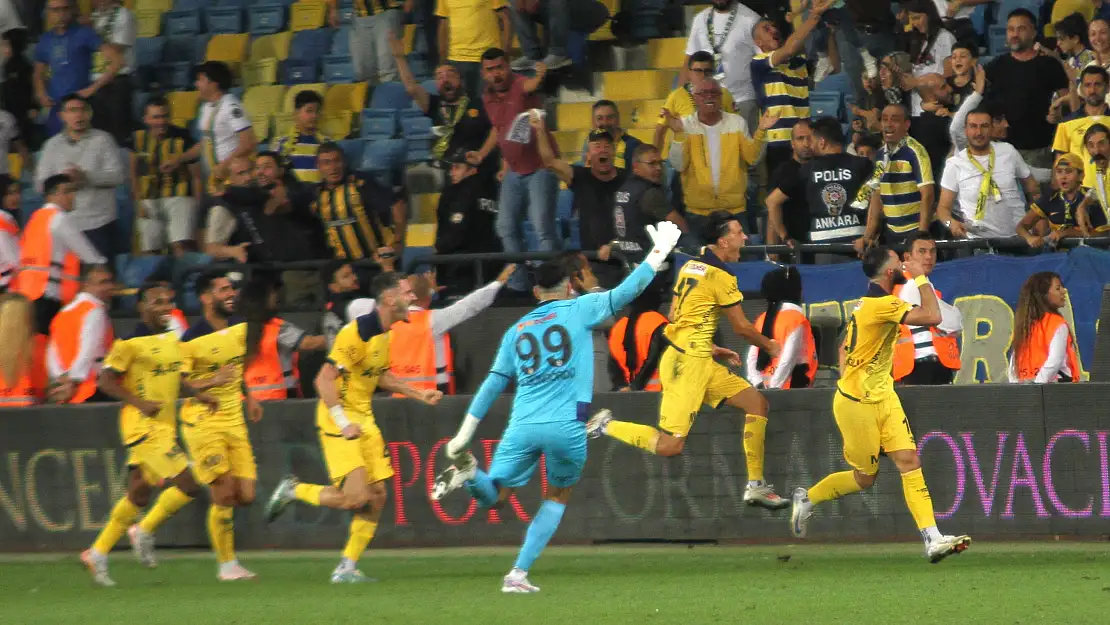 Trendyol 1. Lig'de MKE Ankaragücü'nün yüzü güldü