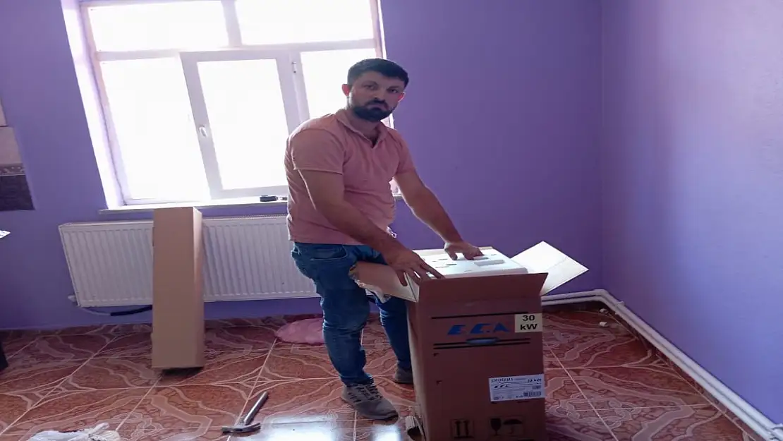 Ağrı'da Kombi Bakım ve Petek Temizliğine Yoğun İlgi