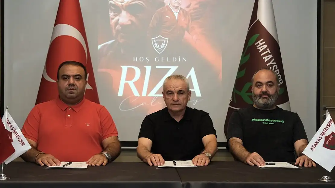 Hatayspor'da Rıza Çalımbay günleri başlıyor