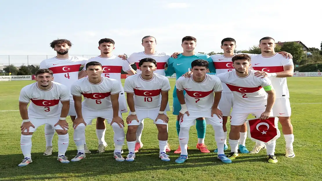 20 Yaş Altı Milli Futbol Takımı Çekya ile berabere kaldı
