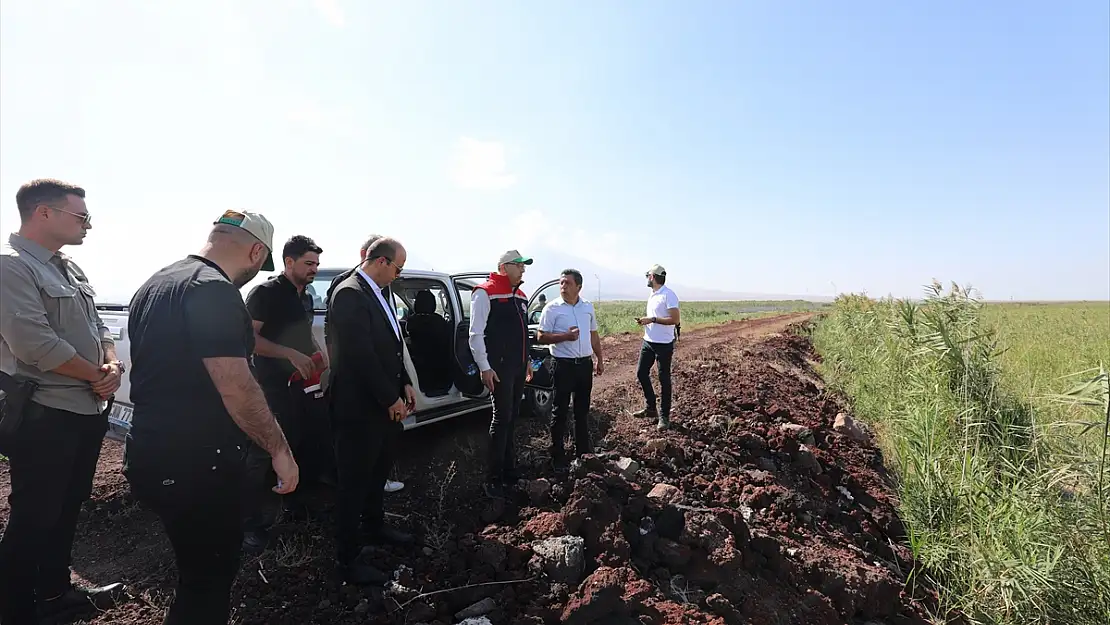 Bakan Yardımcısı Gümen, Iğdır'da incelemelerde bulundu