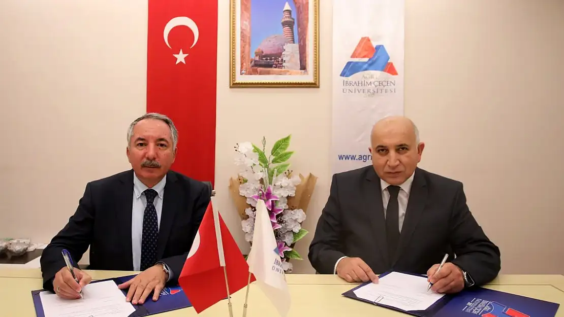 AİÇÜ ve Ağrı SGK Arasında İş Birliği Protokolü