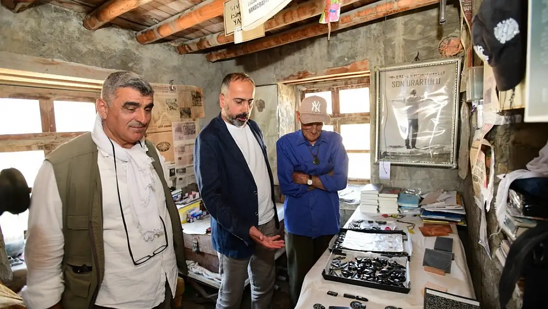 Rektör Şevli'den Urartucayı  bilen Kuşman'a ziyaret