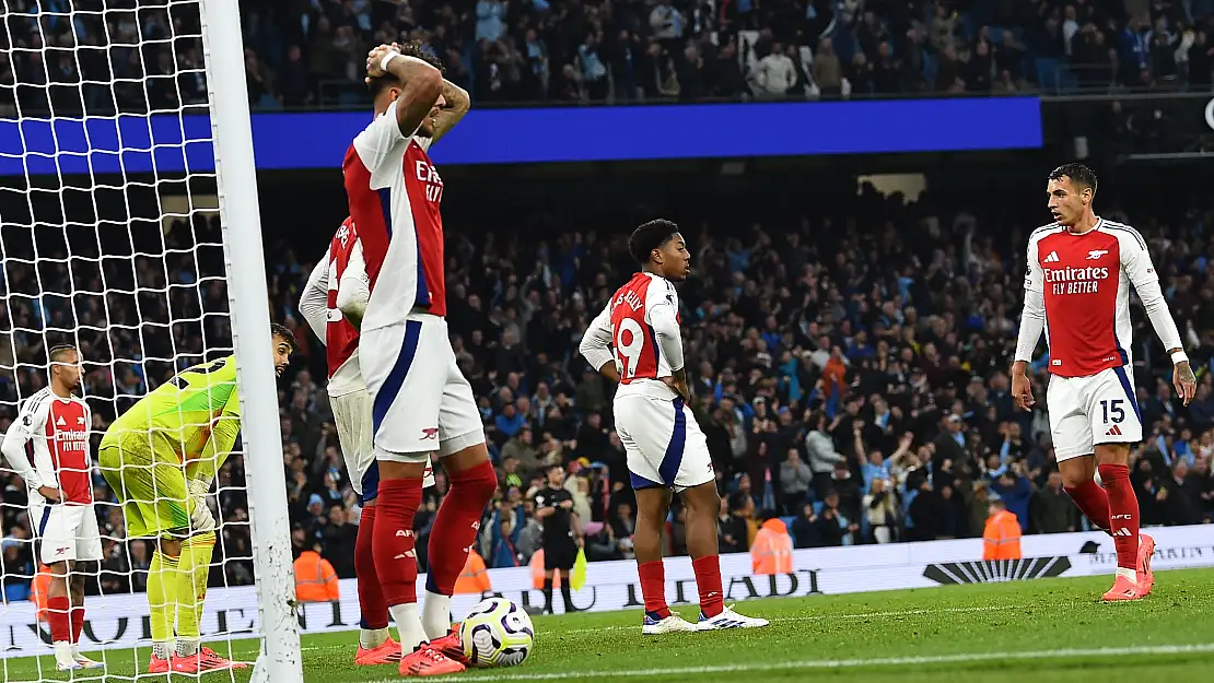 Premier Lig'de Manchester City ve Arsenal Berabere Kaldı