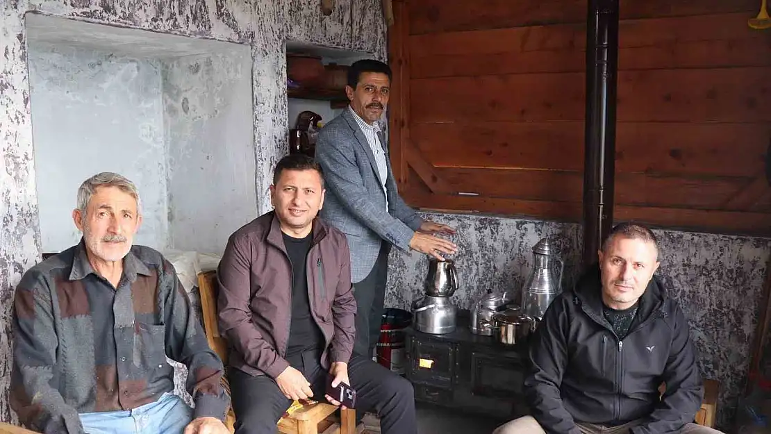 Erzurum'da sobalar kuruldu