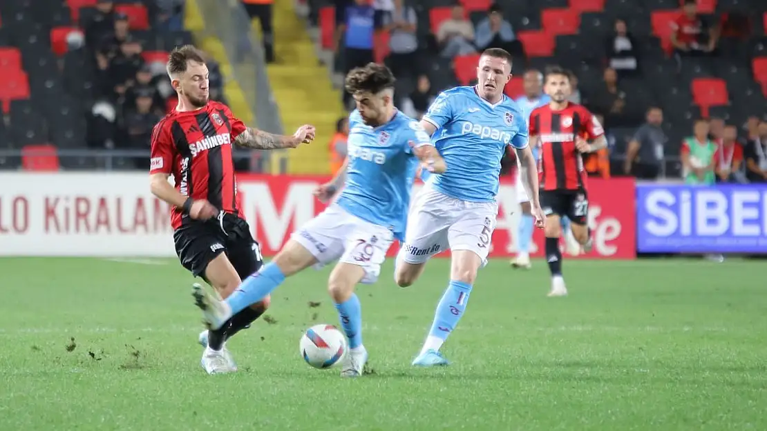 Gaziantep Fk ile Trabzonspor Günü Golsüz Kapattı
