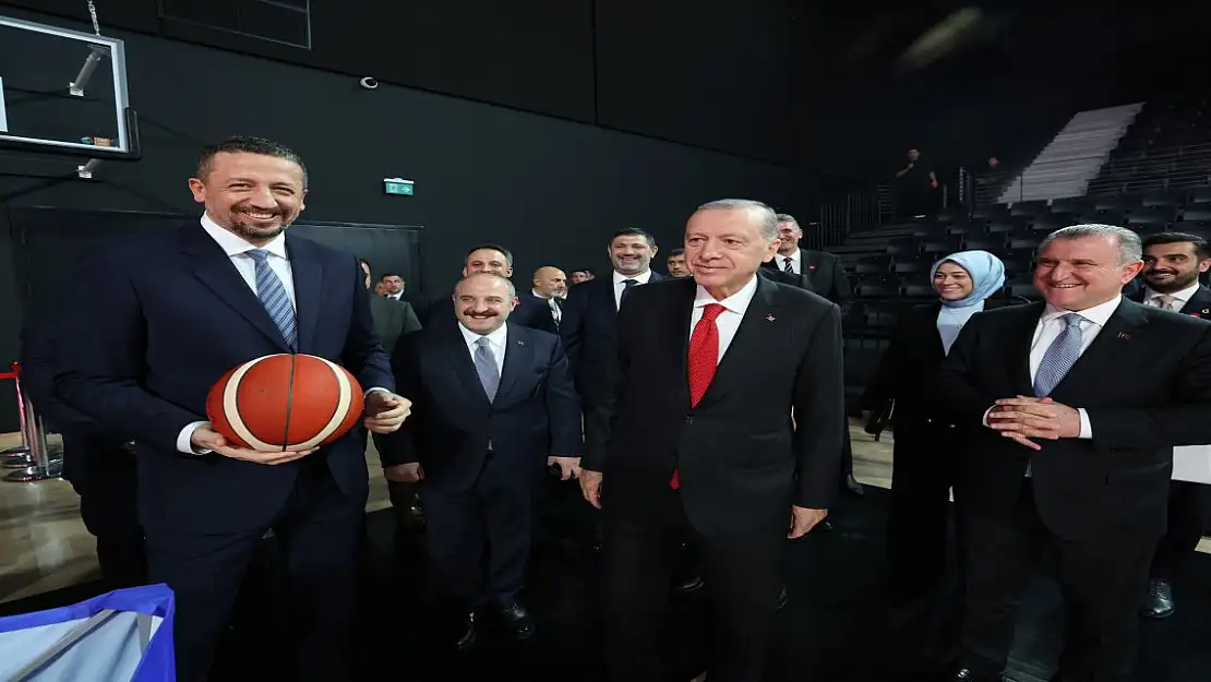 Cumhurbaşkanı Erdoğan Basketbol Gelişim Merkezi'nin Açılışına Katıldı