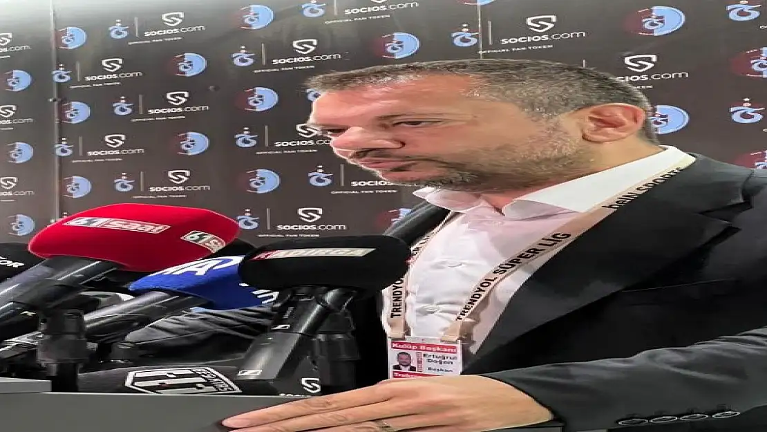 Trabzonspor Başkanı'ndan Maçın Hakemine Tepki Dolu Sözler